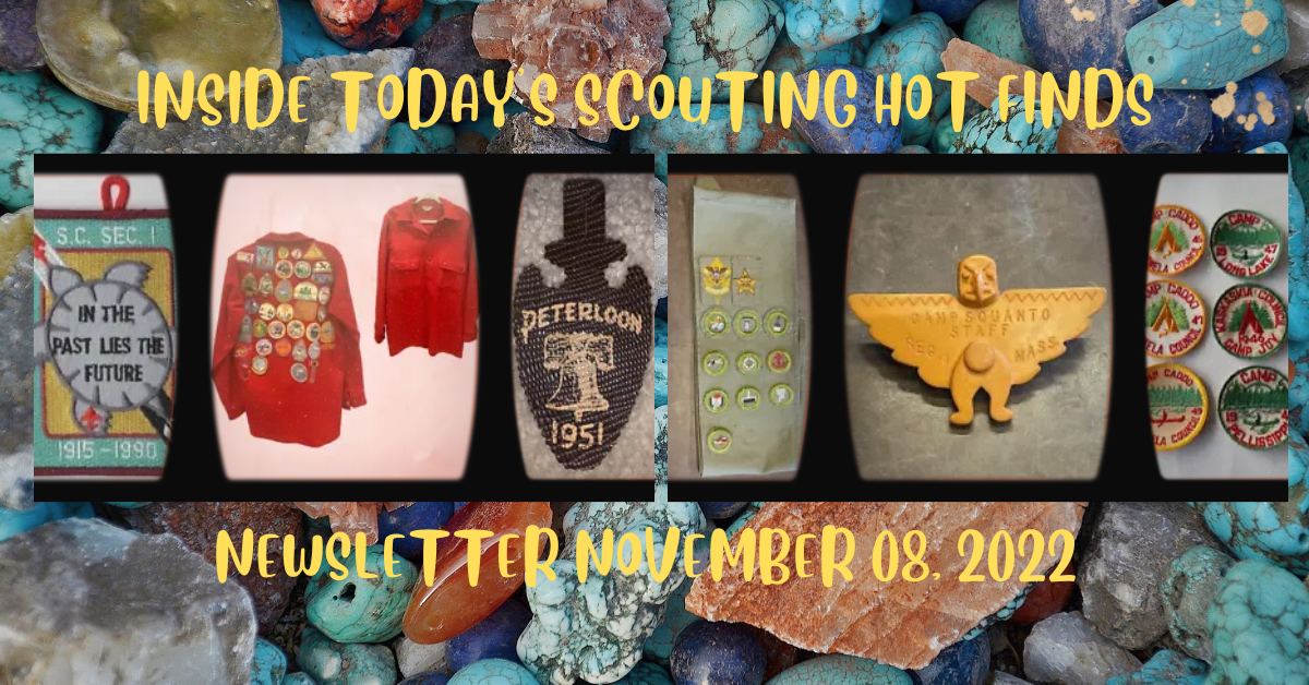 Scout Patch Collectors Tuesday Scouting Hot Finds Newsletter