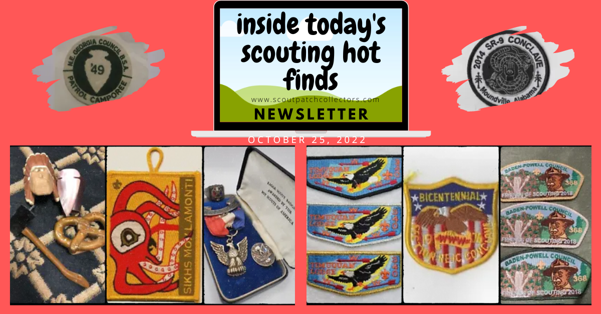 Scout Patch Collectors Tuesday Scouting Hot Finds Newsletter