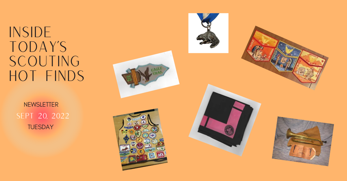 Scout Patch Collectors Tuesday Scouting Hot Finds Newsletter
