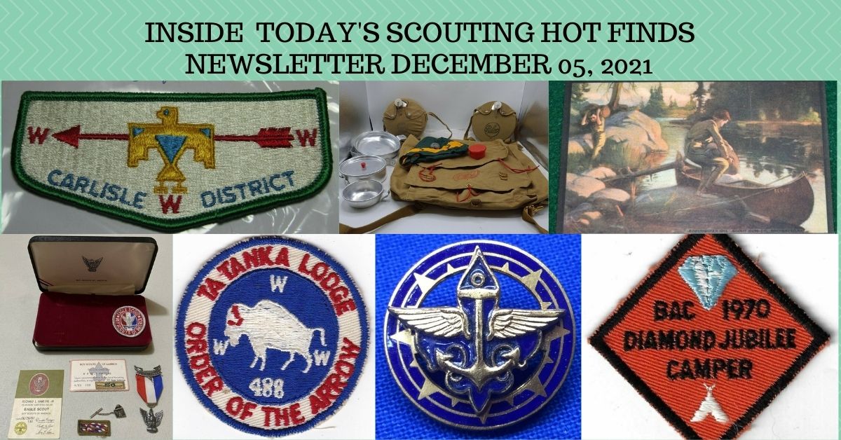 Scout Patch Collectors Sunday Scouting Hot Finds Newsletter