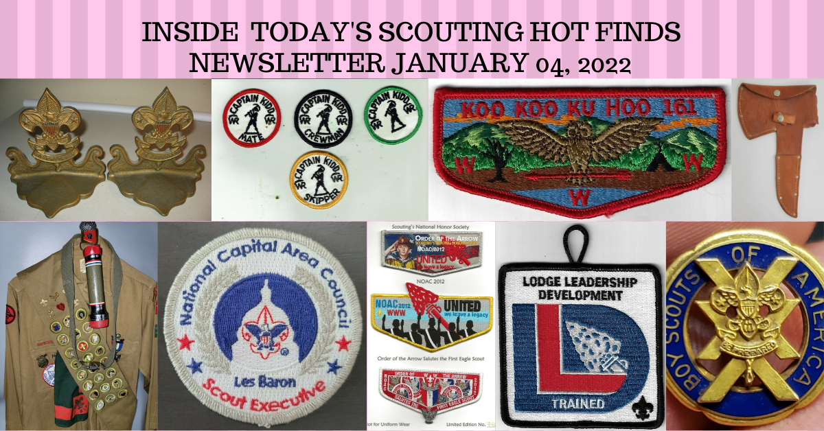 Scout Patch Collectors Tuesday Scouting Hot Finds Newsletter