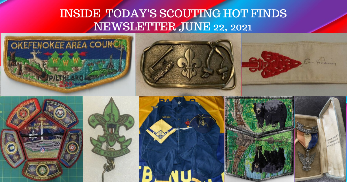 Scout Patch Collectors Tuesday Scouting Hot Finds Newsletter June