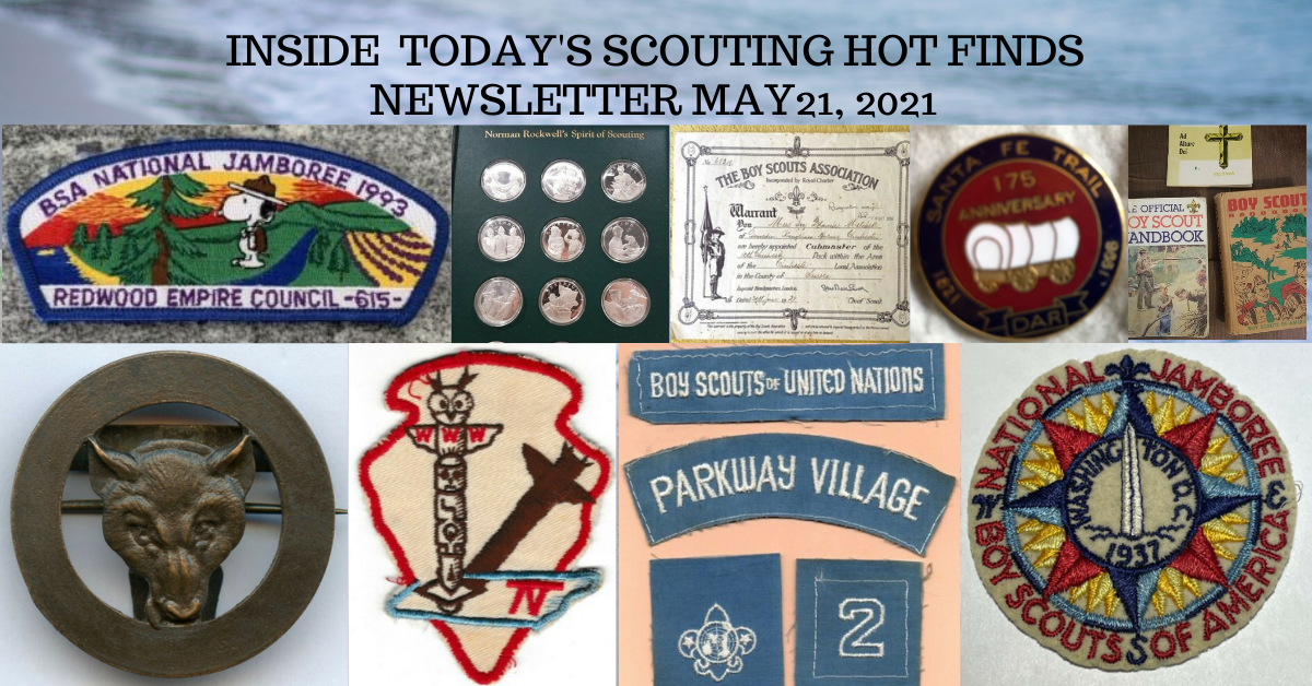 Scout Patch Collectors Friday Scouting Hot Finds Newsletter May