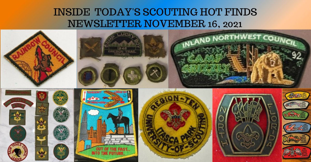 Scout Patch Collectors Tuesday Scouting Hot Finds Newsletter