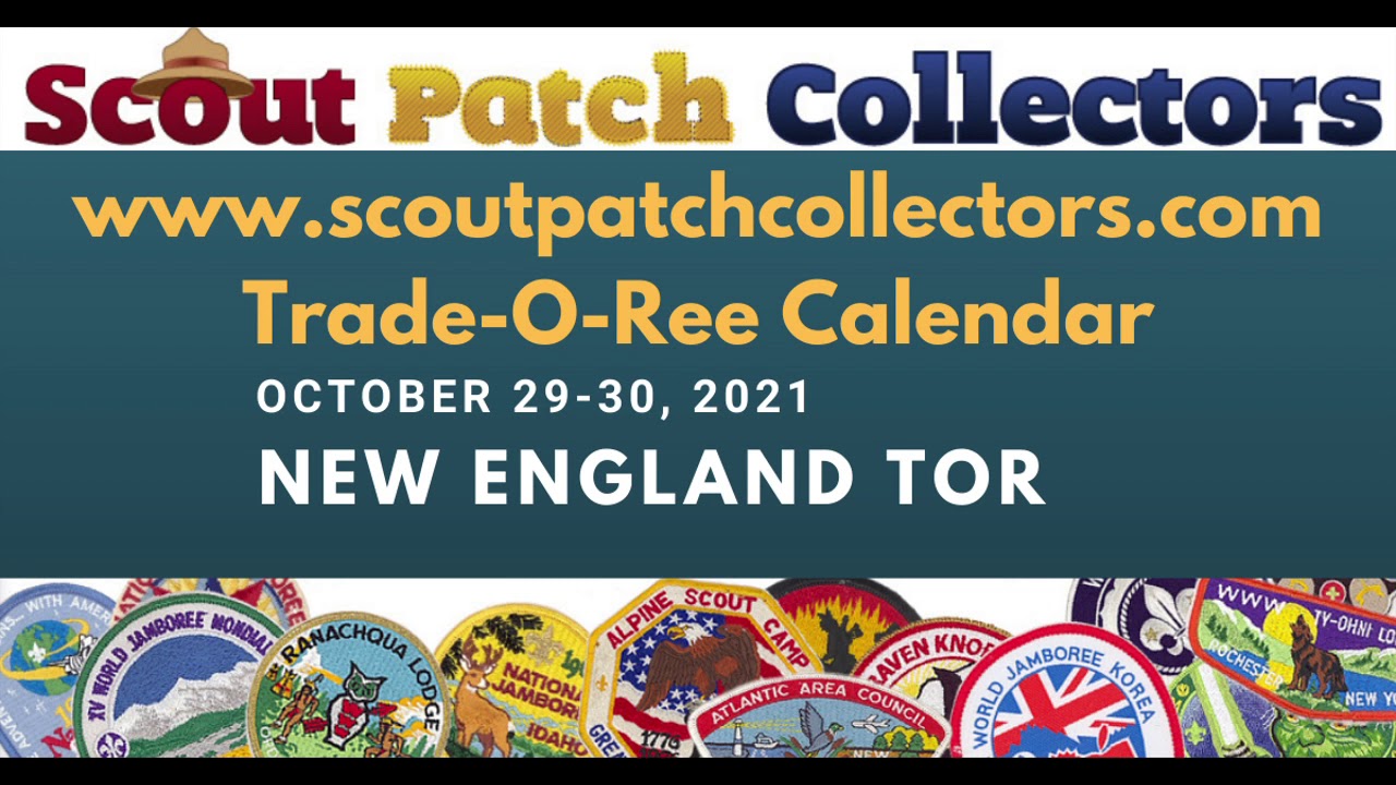 Scout Patch Collectors » » Boy Scout TradeORee Calendar New England