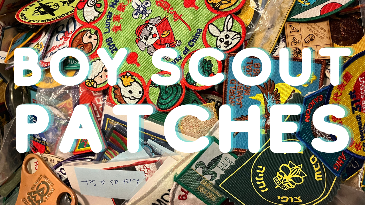 Scout Patch Collectors » » Boy Scout Collection Sorting Ludicrous Speed