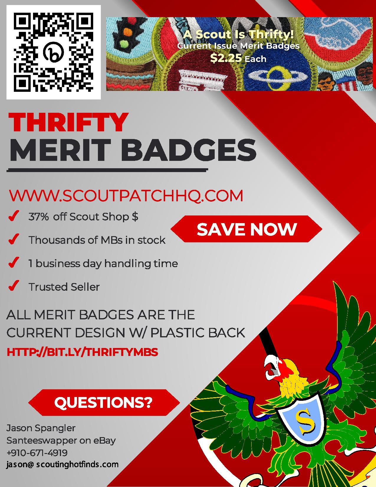 Scout Patch Collectors » » Boy Scout Merit Badge Patch Recycling To
